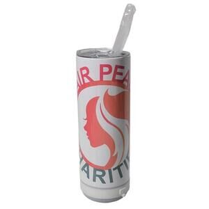 Hair Peace Charity Stainless Steel Tumbler W/ Built In Bluetooth Speaker